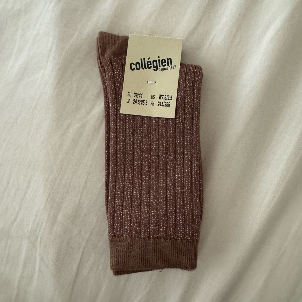 New Collégien Brown Socks
